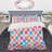 Multicolor Circle Pattern - Abstract Duvet Cover Set - Microfiber Polyester-2128769391