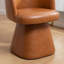Chaise rembourrée pivotante en velours Dantzler-527819135-511696165