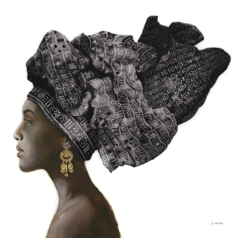 " Pure Style Black " by James Wiens, 20" H x 20" W