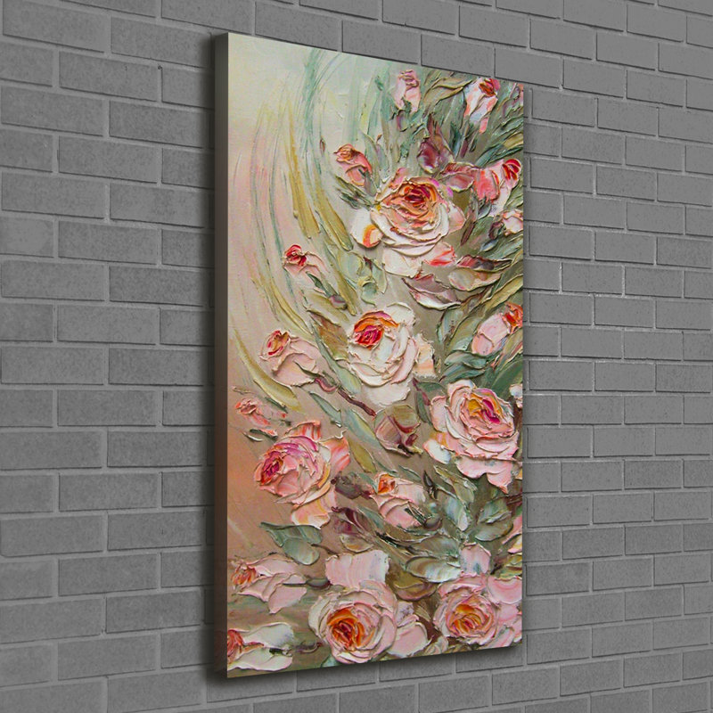 Roses - Wrapped Canvas Print