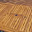 Ajoloko 8 - Person Acacia Patio Dining Set with Rectangular Table-1970560701