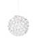 Luminaire sphère suspendu 1 lumières simple Whitworth