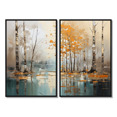 Haldane - Large Tree Birch Canvas Prints
