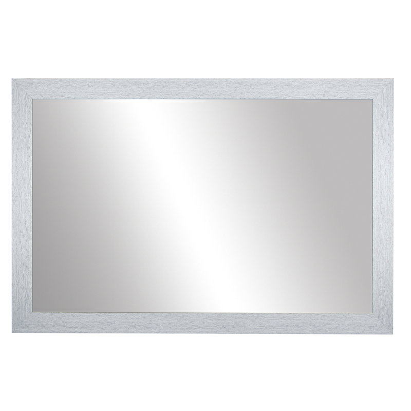Miroir de salle de bain Jordann, Argent brossé