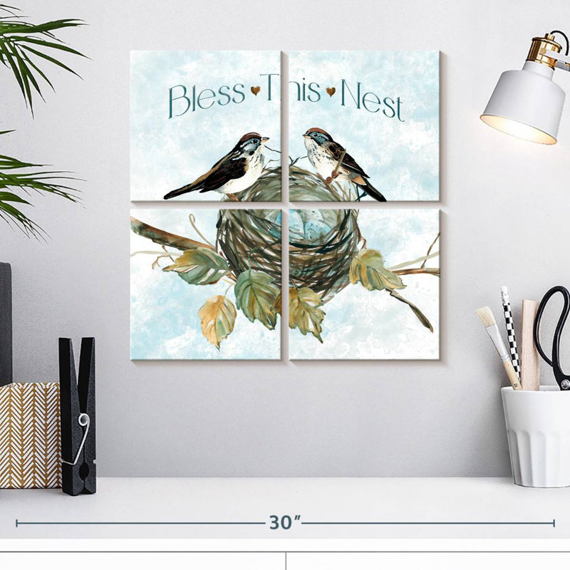 Nid Tergel Bless, H 18 po x l 18 po