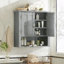 Armoire murale multifonctionnelle avec tablettes réglables-129946237