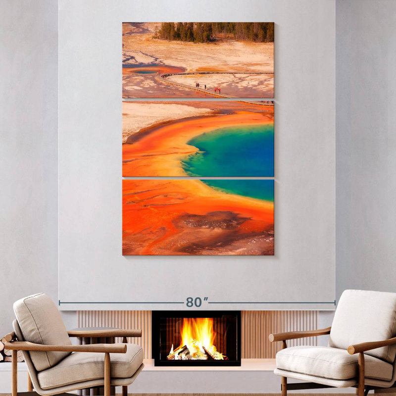 Alvord Iconic Prismatic Spring, 74" H x 48" W