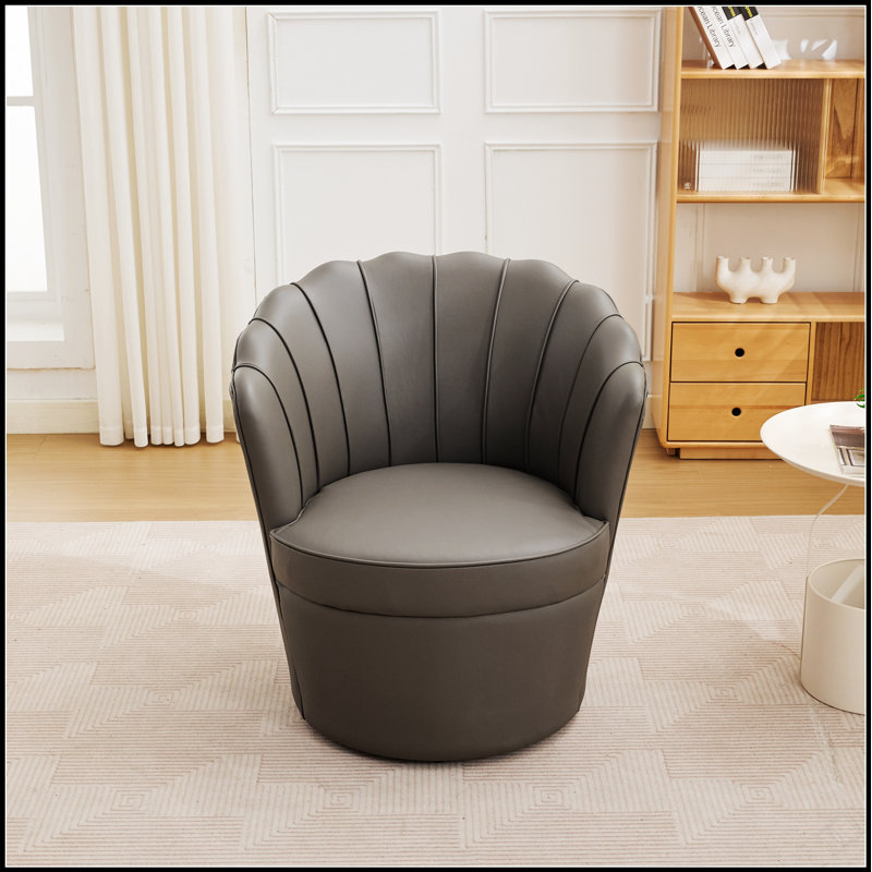 Chaise de bureau Petal, Gris