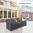 Billmont Wicker/Rattan Patio Conversation Set Furniture Cover