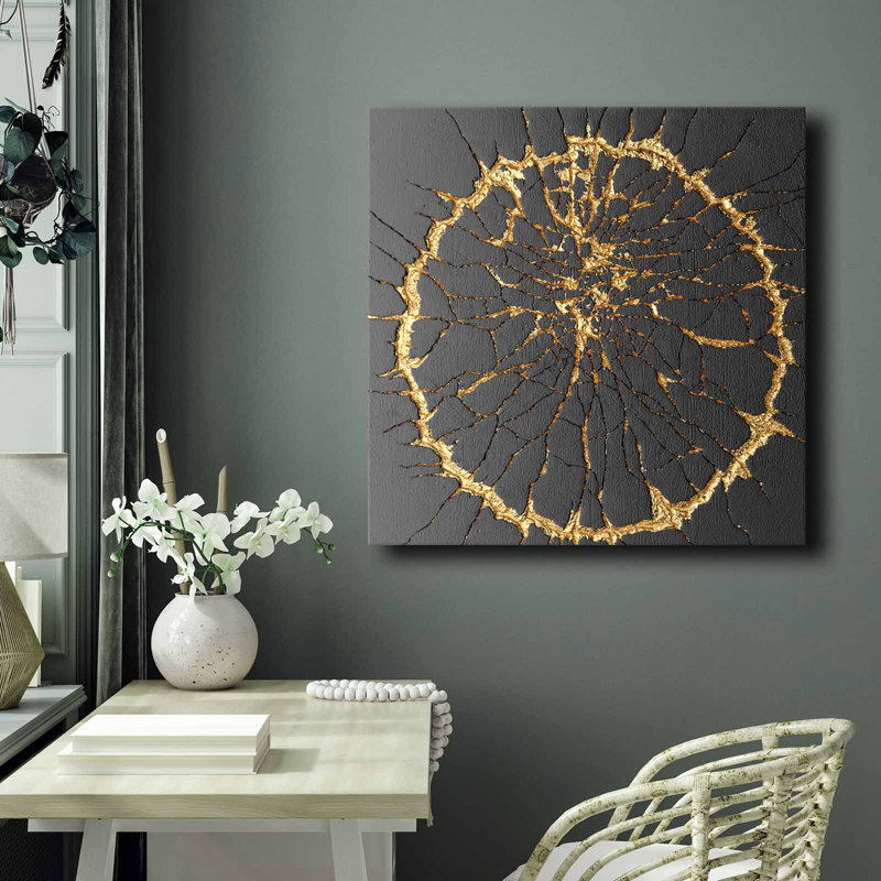 Peinture décorative sur toile