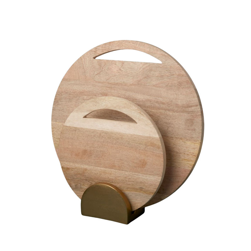 Leo Round Boards & Stand Set