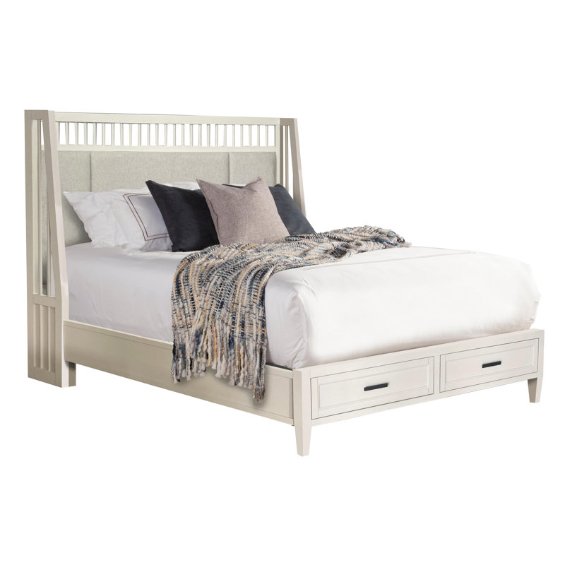 Bankhead Upholstered Storage Platform Bed, Queen