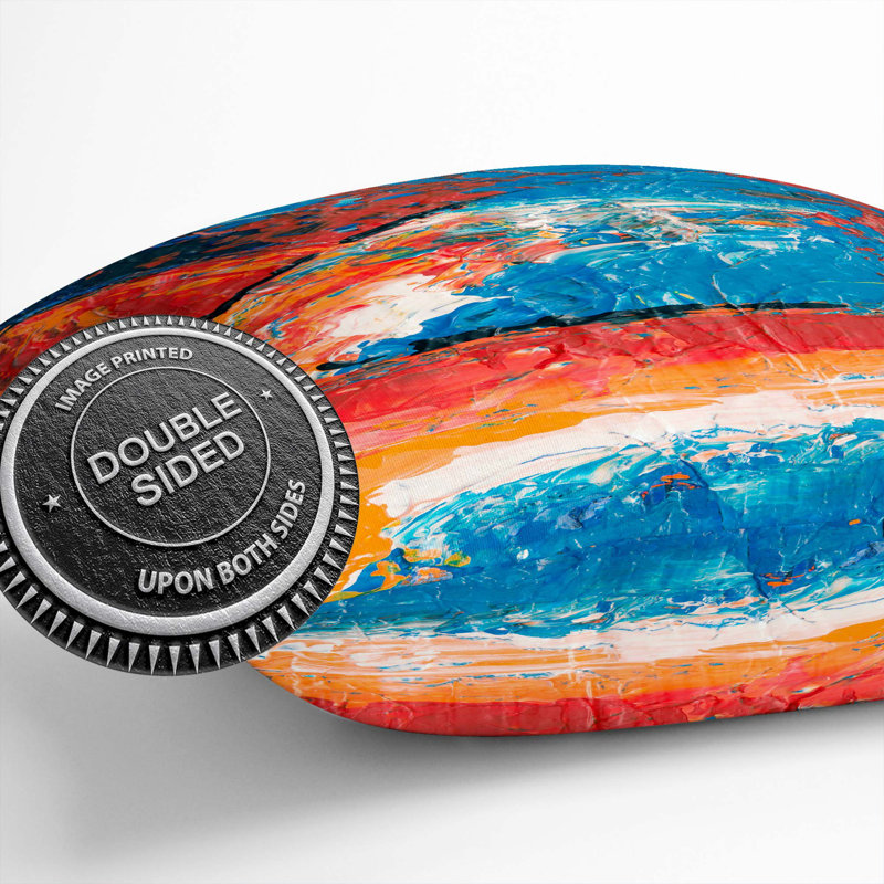 Abstract Square Throw Cushion, 40 x 40 cm