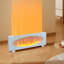 Symple Stuff 107.5cm W White Electric Fireplace with 5120 BTU