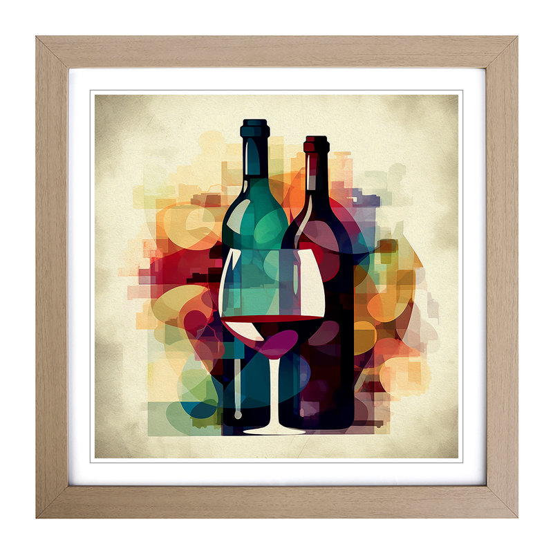 Wine Graphic Art - Framed Print