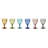 Ginkgo 350ml Goblet Set