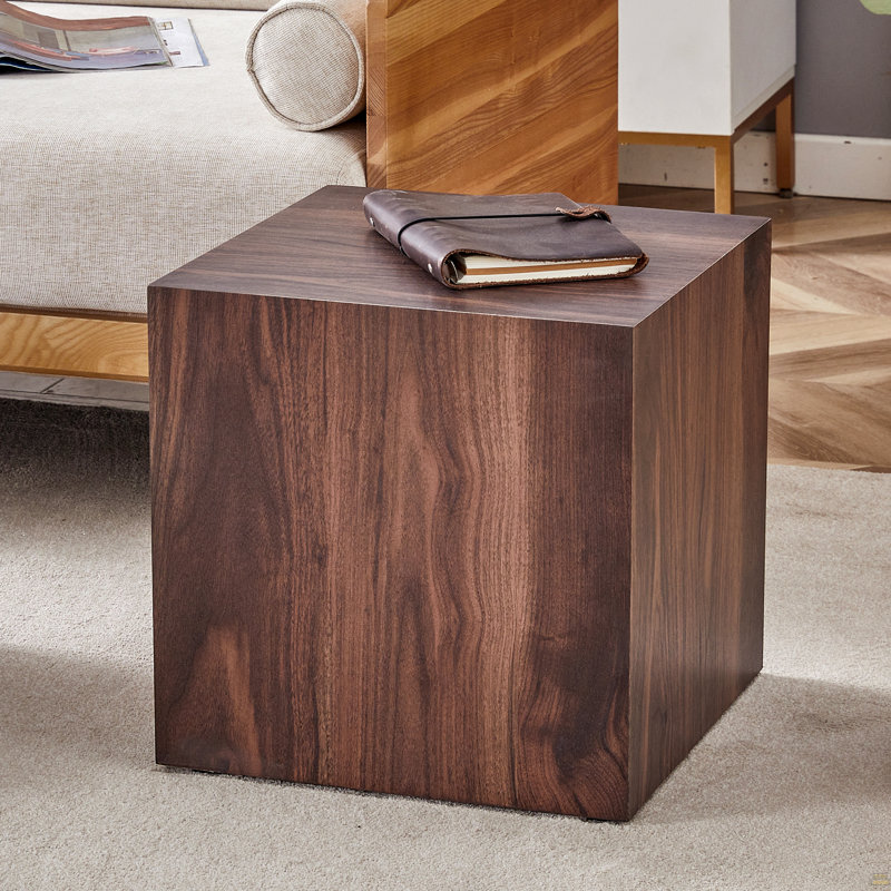 Table basse en bois MDF grain de bois - Design luxueux