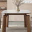 Artistic rock plate dining table chair set-1145960171