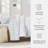 8-PC College Dorm Twin XL Bedding Bundle - Comforter Set, Sheet Set, Pillows and Laundry Bag-99311830
