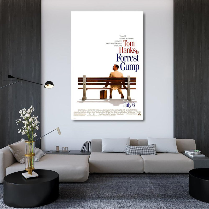 Forrest Gump, 48" H x 32" W