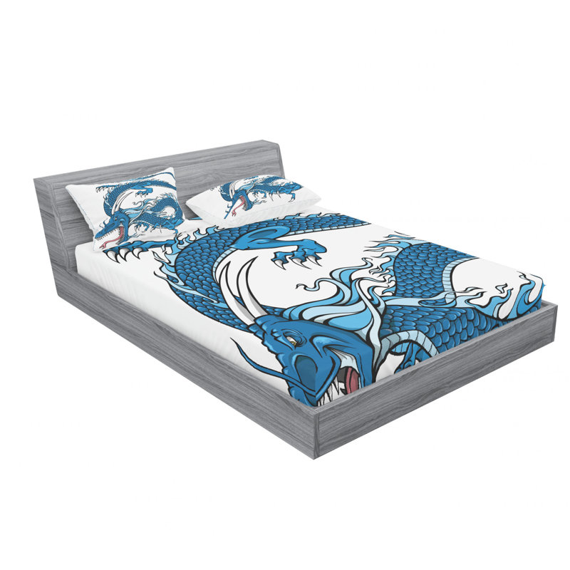 Microfiber Sheet Set, Full/Double Sheet Set with Fitted Sheet