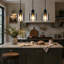 3-Light Kitchen Island Pendant-1717599046