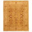 Tapis de la laine 9 po noué la 2010 chobi kaki 8 pi x 9 po main one-of-kind Aeian