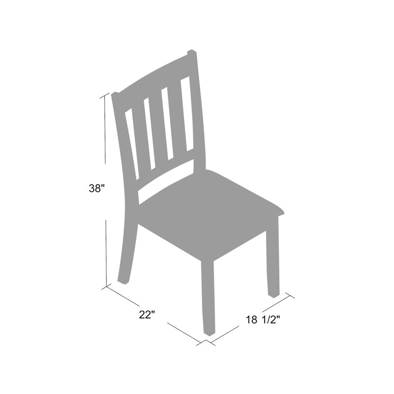 Chaise rembourrée Rhem, Blanc