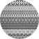 Premium Machine Washable Prisco Black Rug