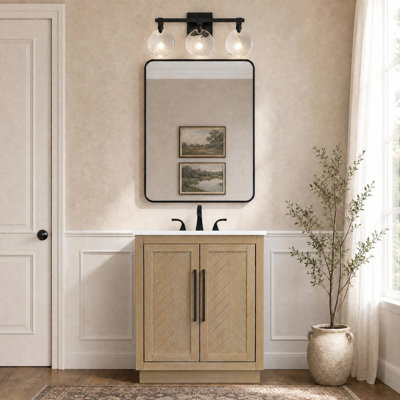 Meuble-lavabo simple 30 po