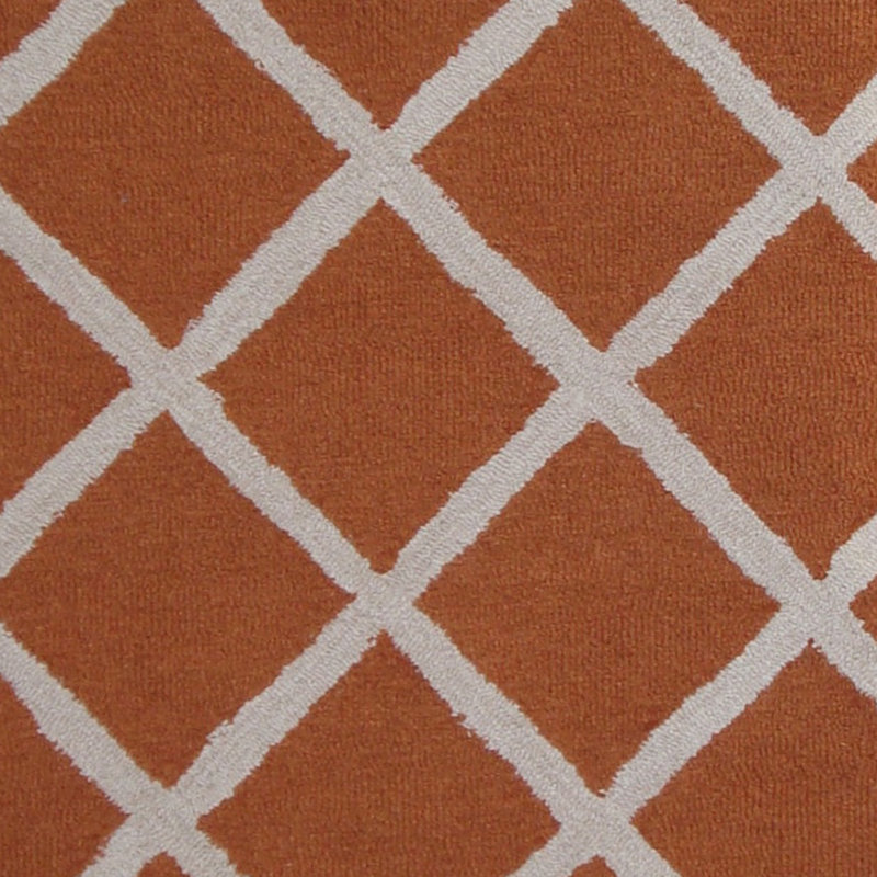 Wool Geometric Indoor Rug