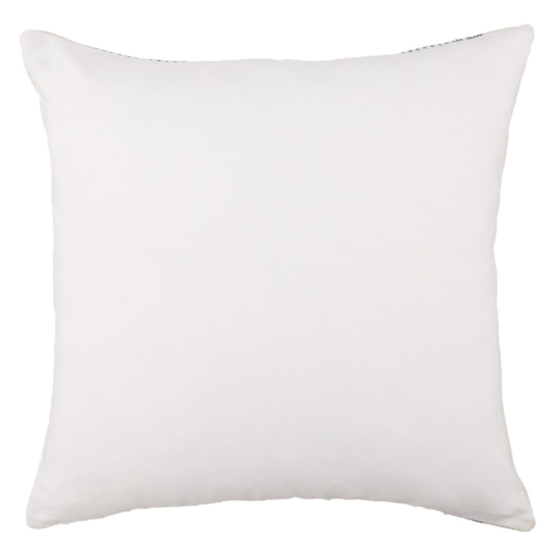 Sambuca Striped PET Yarn Indoor/Outdoor Throw Pillow, Gold/Ivory, Polyfill