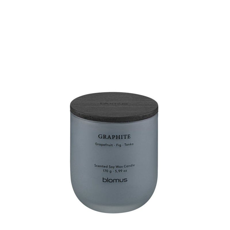Bougie parfumée TUOKSU - Graphite (pamplemousse / figue / Tonka), Petit