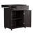 Latitude Run® Shelby Rolling Kitchen Cart With Storage Cabinet-119243789