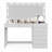 Boahaus Ketevan Extra-Large Makeup Vanity with Lights Bulbs Built-in and Big Mirror