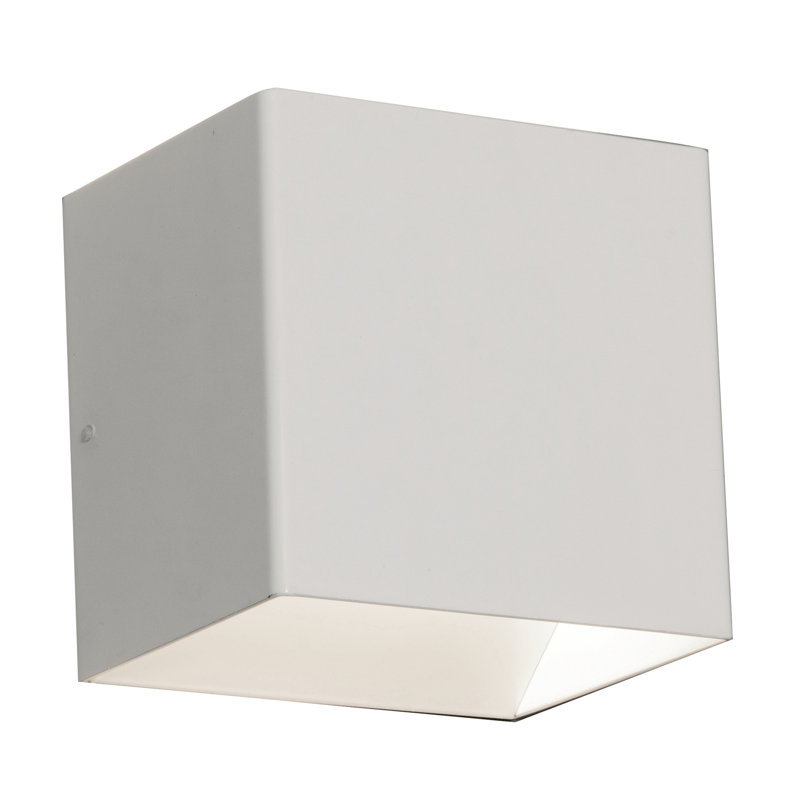 Erebus Flush Mounted Sconce, White