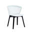 Chaise d'appoint à dossier en lattes Vinson-2057592450