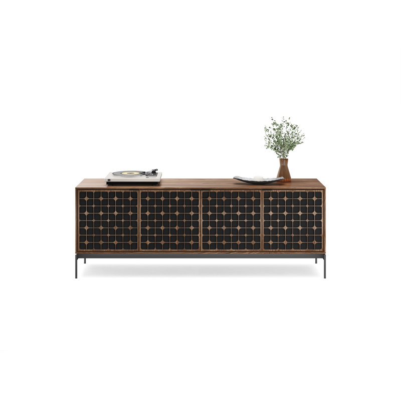 Elements® Console for TVs up to 85", Natural Walnut