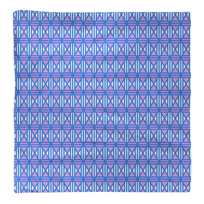 Polyester Striped Square Napkin