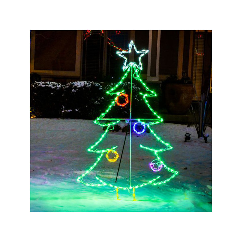 Arbre de Noël 156 lumières à DEL