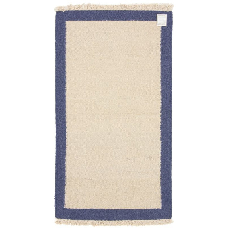 Rectangle 90 cm x 160 cm Geometric Hand Woven Kilim