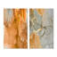 Ensemble de 2 pièces d'art moderne et abstrait brun-979492436