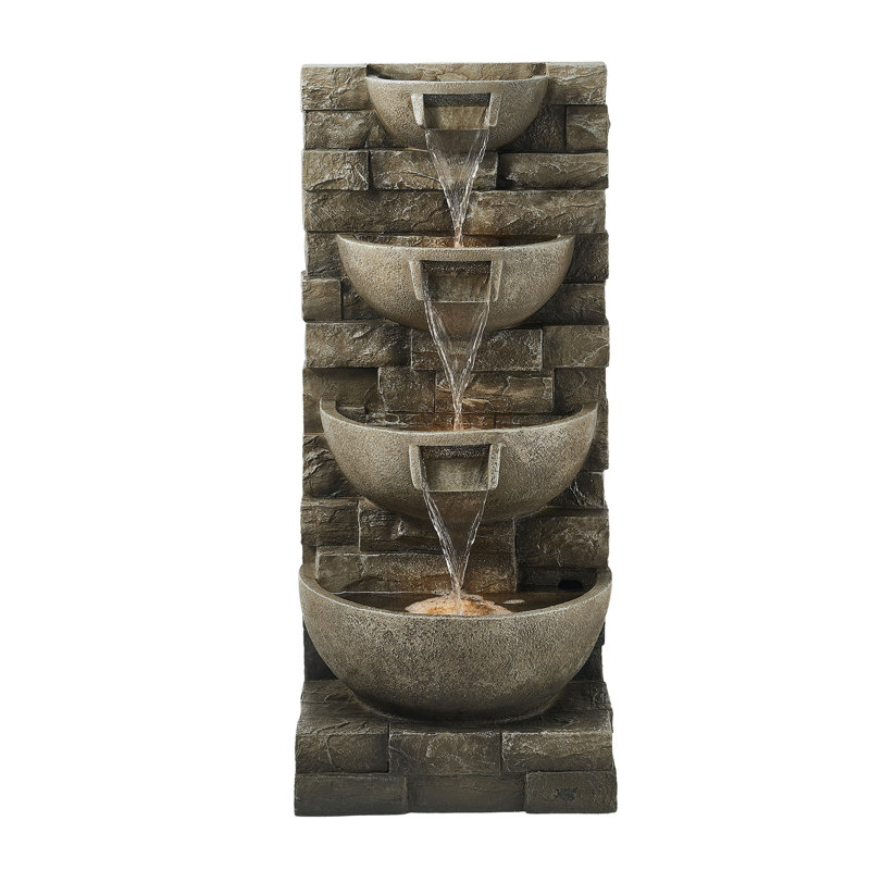 Fontaine à 4 niveaux Block Stack Style