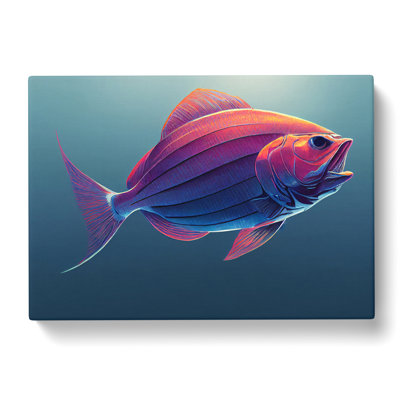 Swimming Fish Vol.2 - Wrapped Canvas