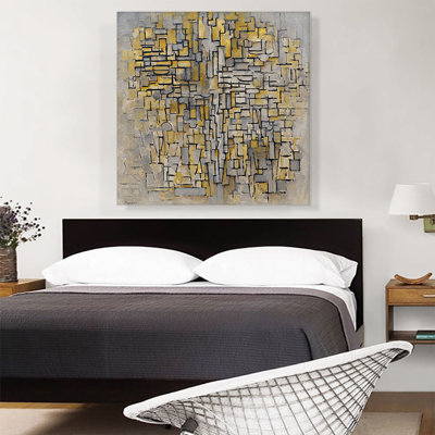 " Composition No. VII 1913 " by Piet Mondrian Painting Print