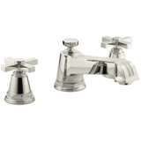 Pinstripe® Deck-Mount Bath Faucet Trim for High-Flow Valve with Cross Handles, Valve Not Included