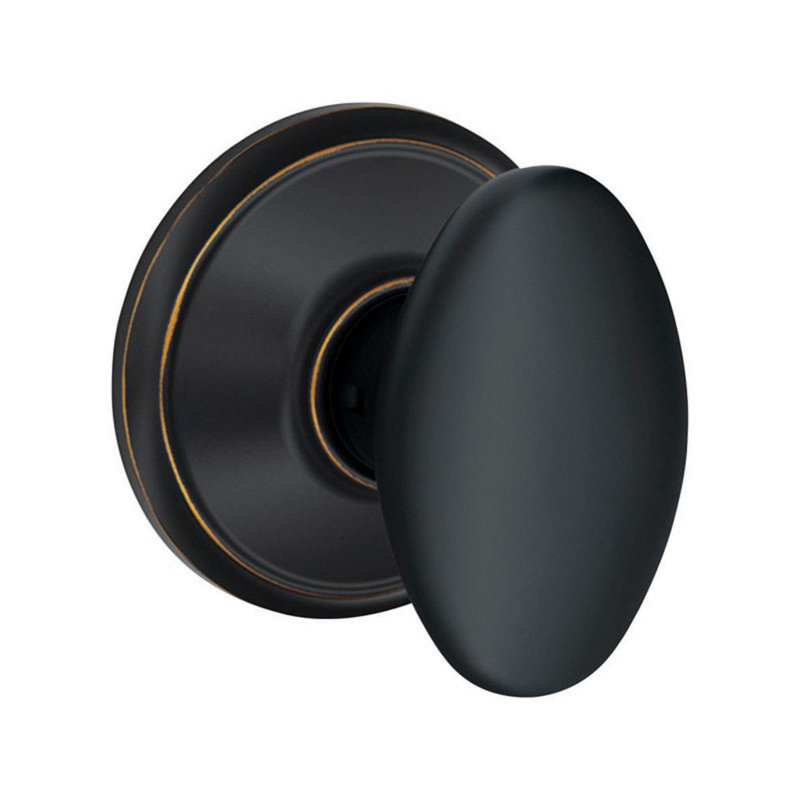 Schlage Sienna Aged Bronze Brass Knob 2 Grade Right or Left Handed, Aged Bronze