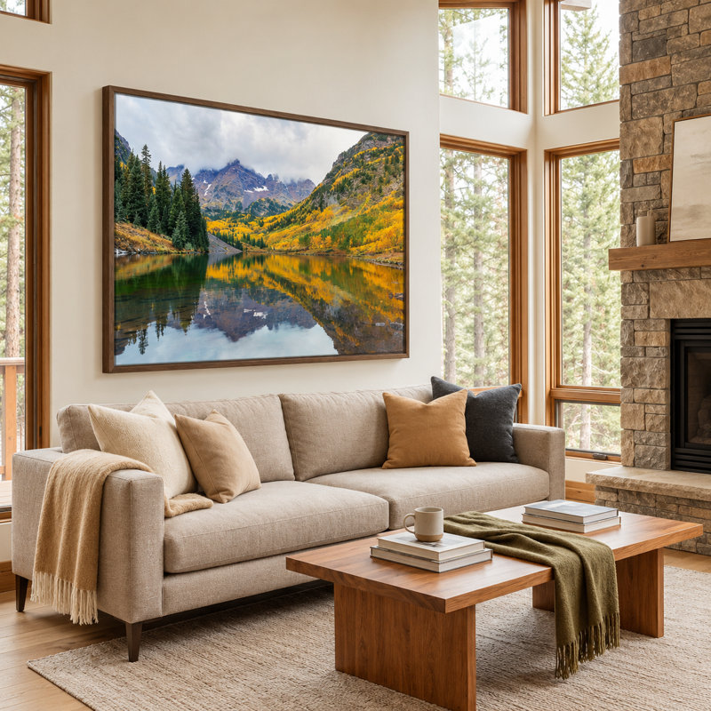 Autumn Reflections Framed Print