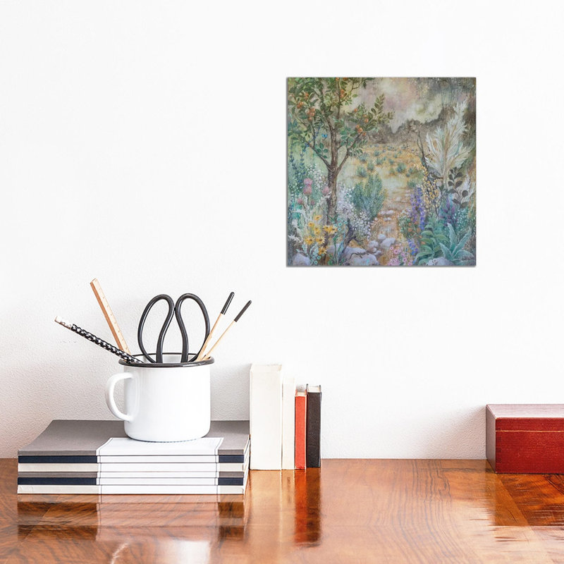 Desert's Edge by Lisa Marie Kindley - Wrapped Canvas Painting, 30.48 cm H x 30.48 cm W