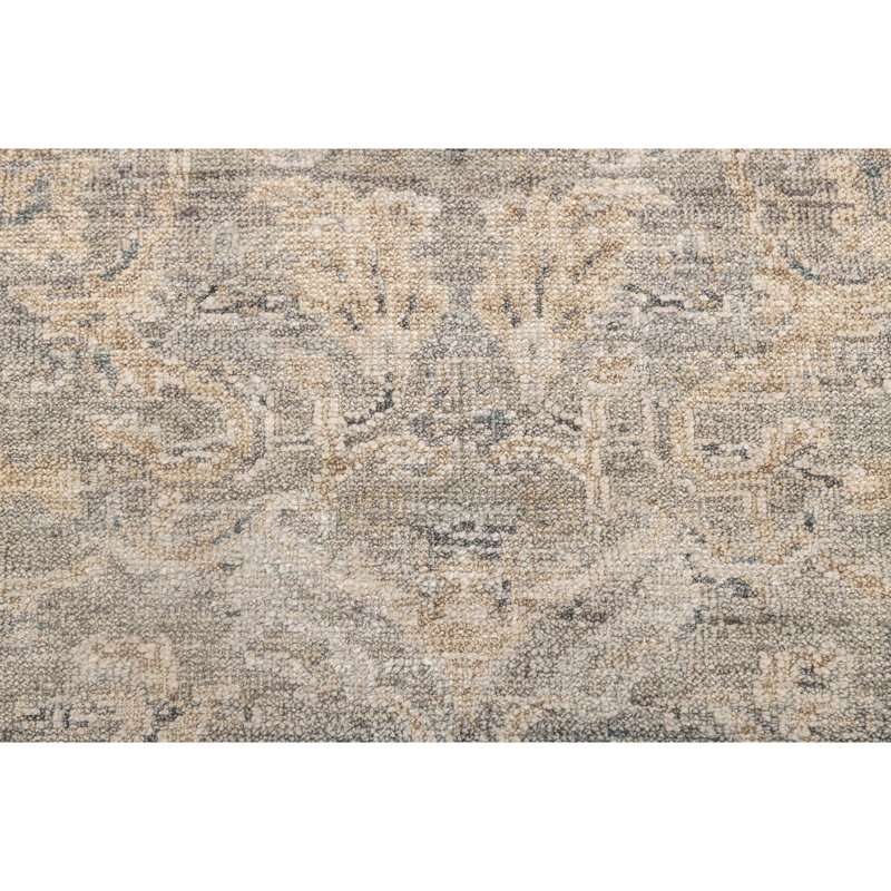 Handmade Silk and Wool Area Rug, Runner 2'6" x 12'